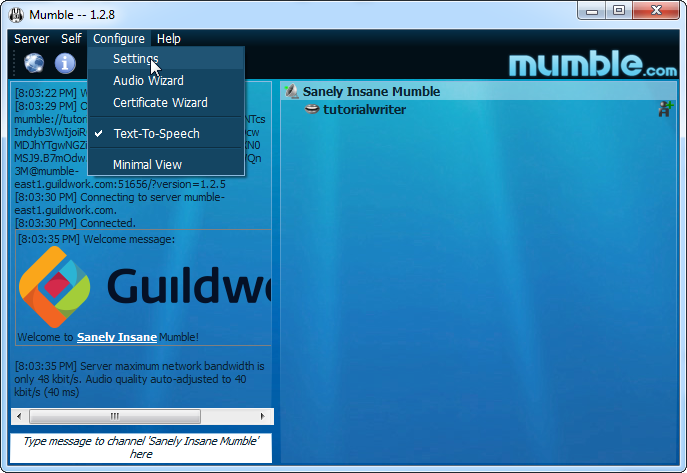 link mumble servers